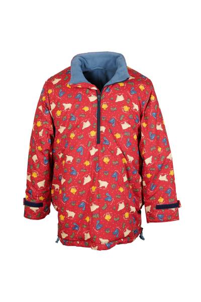 Jacke rote Bären